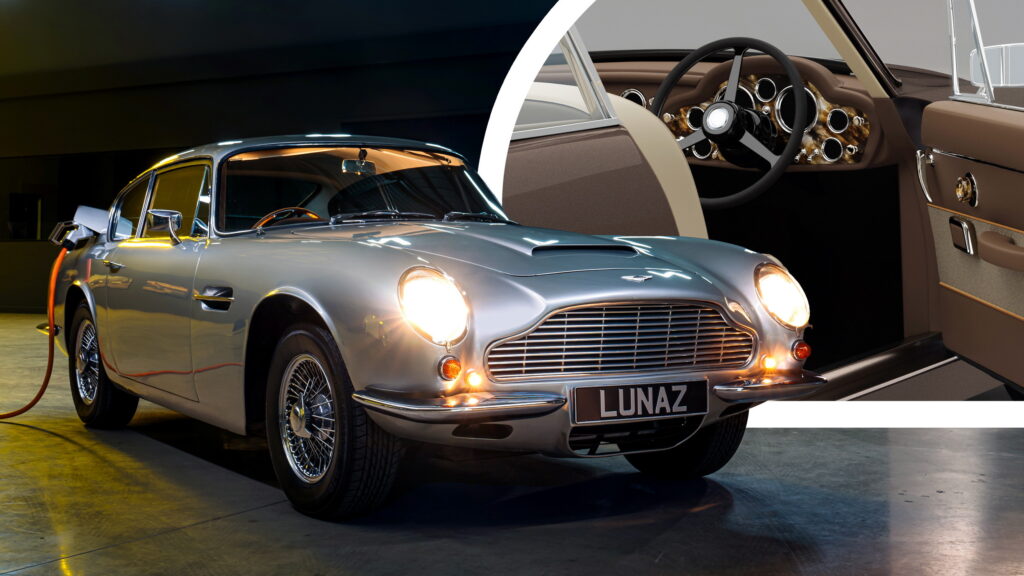  Aston Martin DB6 Electromod Boasts Interior Components From Eggs, Corn, And Apples