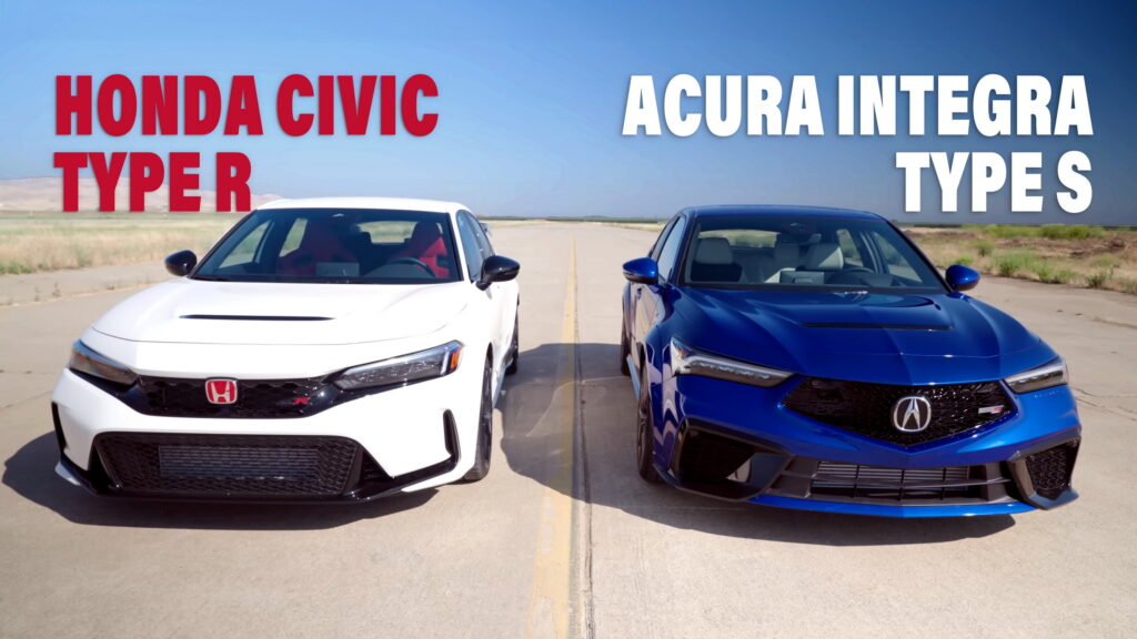  The Civic Type R And Integra Type S May Be Closely Matched, But There’s Still A Clear Winner