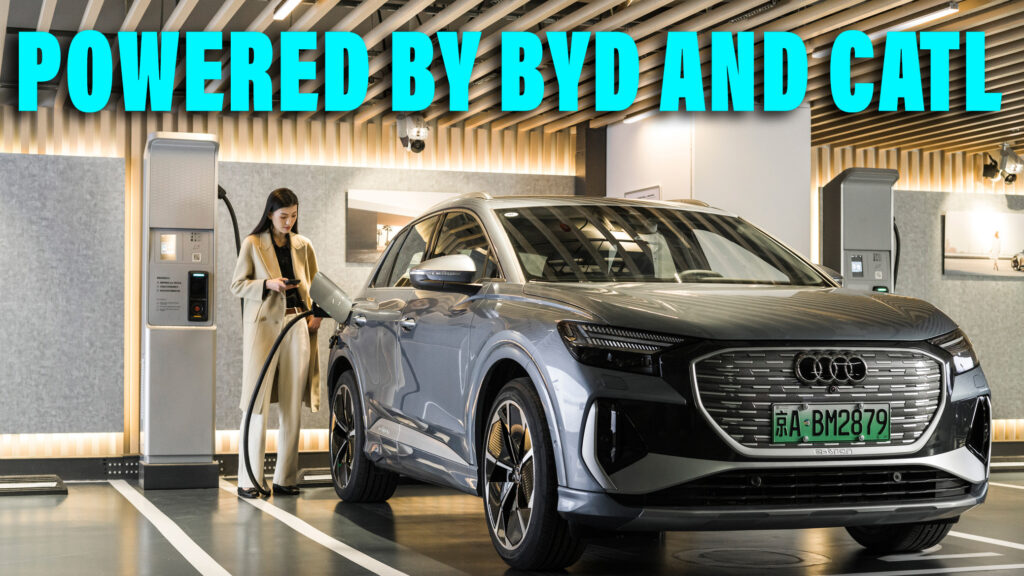  Audi’s Chinese-Made EVs To Use BYD And CATL Batteries