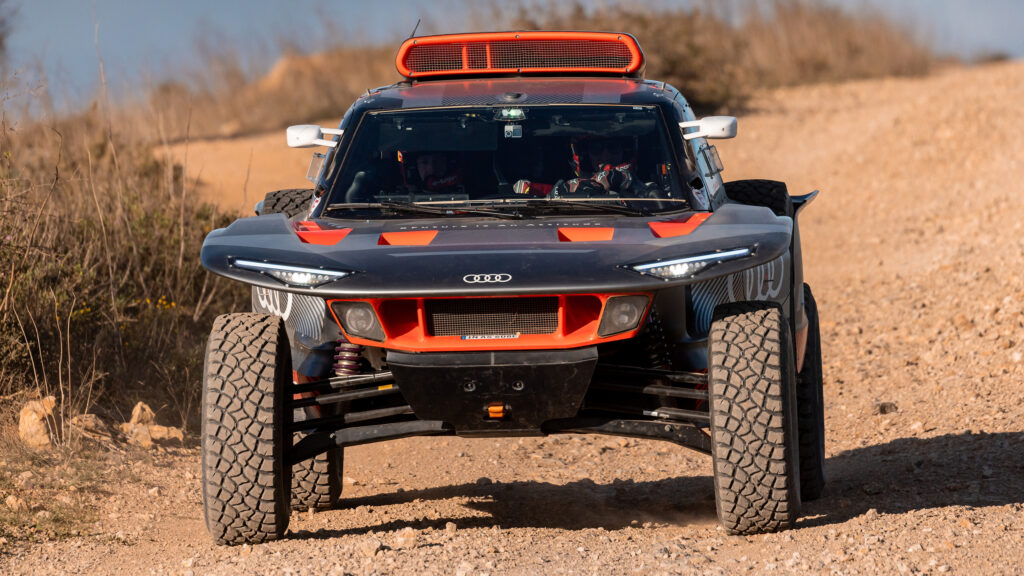  Audi RS Q E-Tron Gets Safety Improvements And More Power For 2024 Dakar