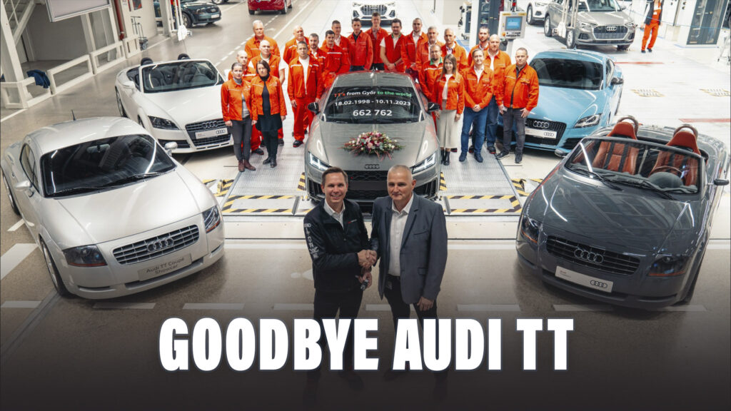  The Final Audi TT Has Rolled Off The Production Line