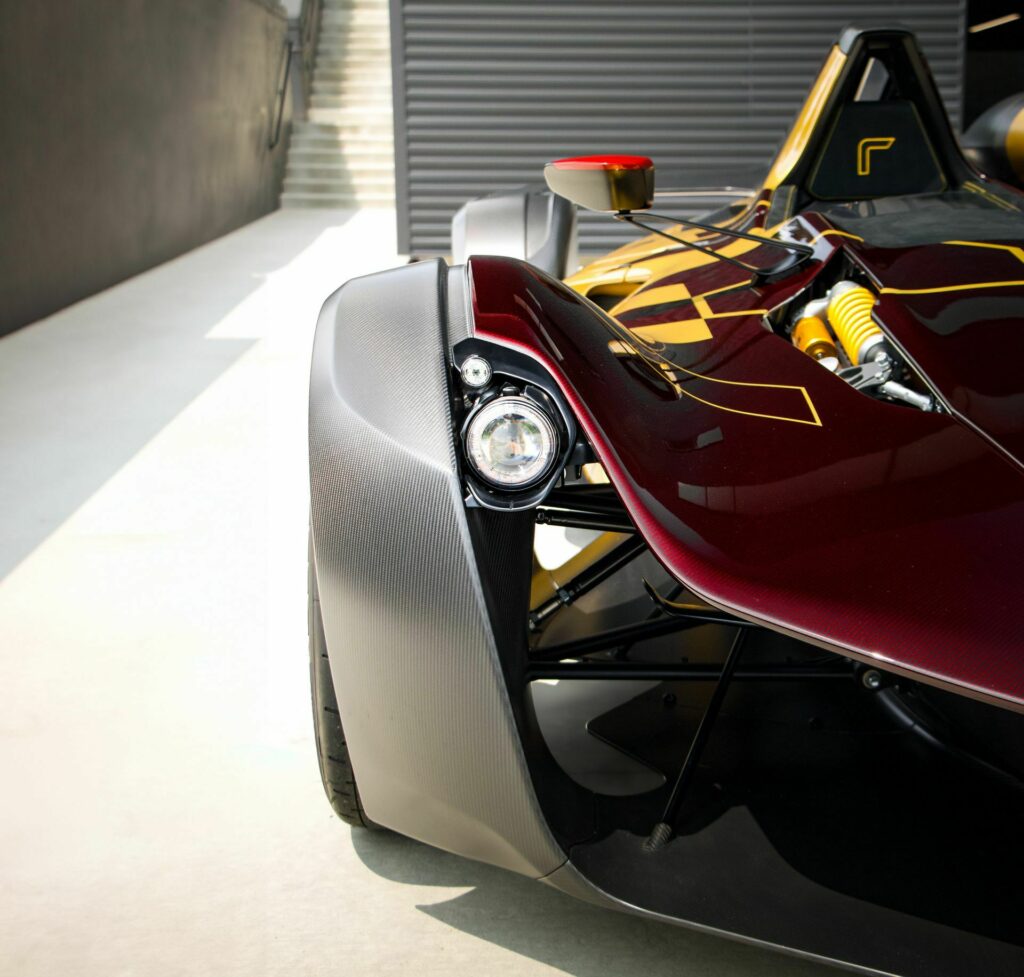 Popular YouTuber Takes Delivery Of Striking Red Carbon And Gold BAC ...
