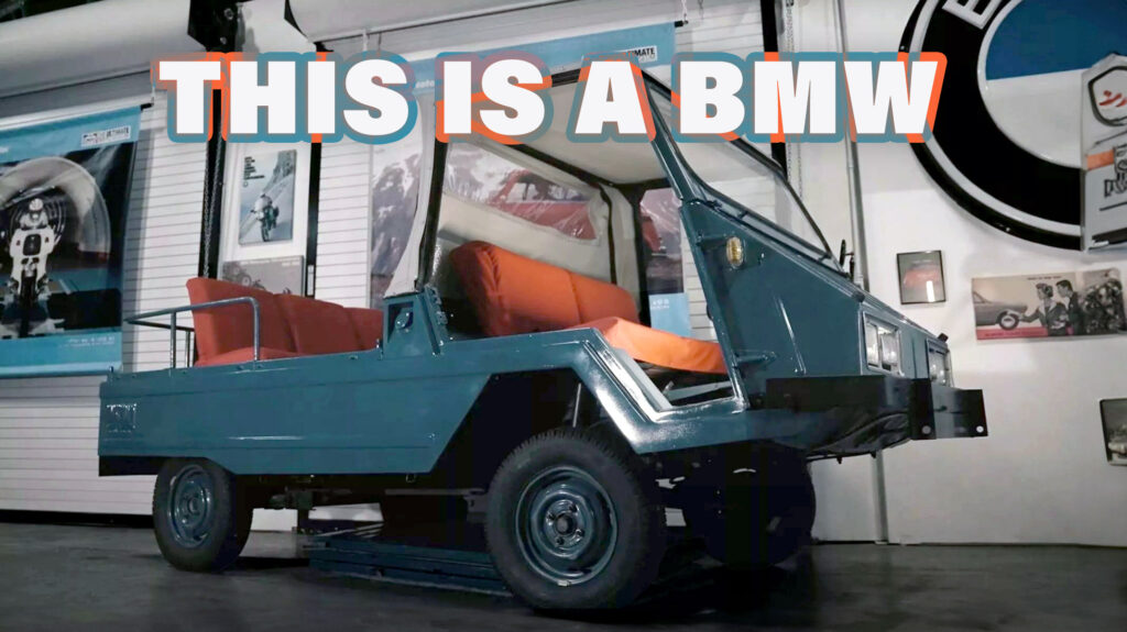  Did You Know BMW Made A Tiny Pickup At A Chrysler Plant In Greece?