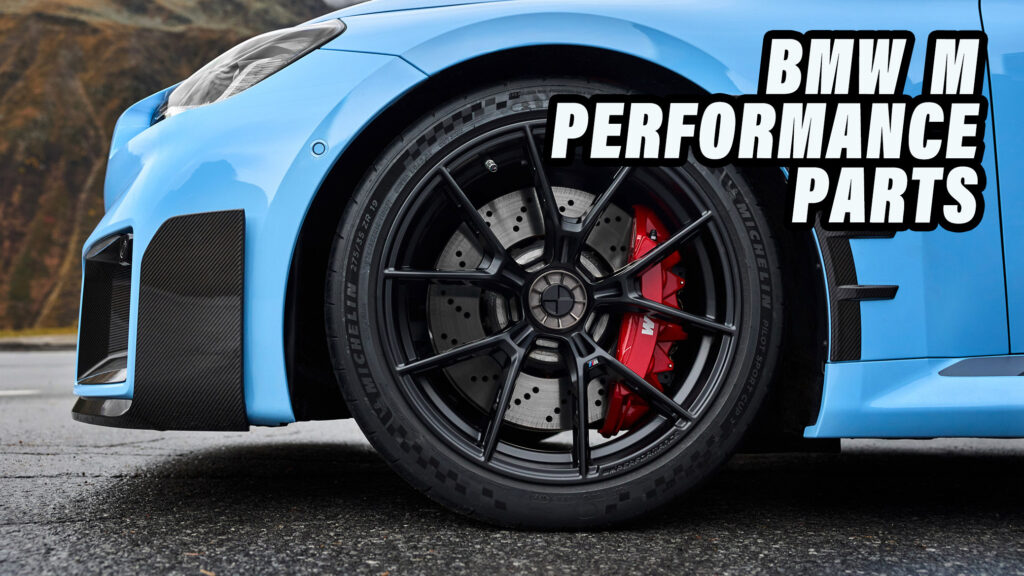  Check Out The Sexy Center-Lock Wheels From BMW’s M Performance Parts Program