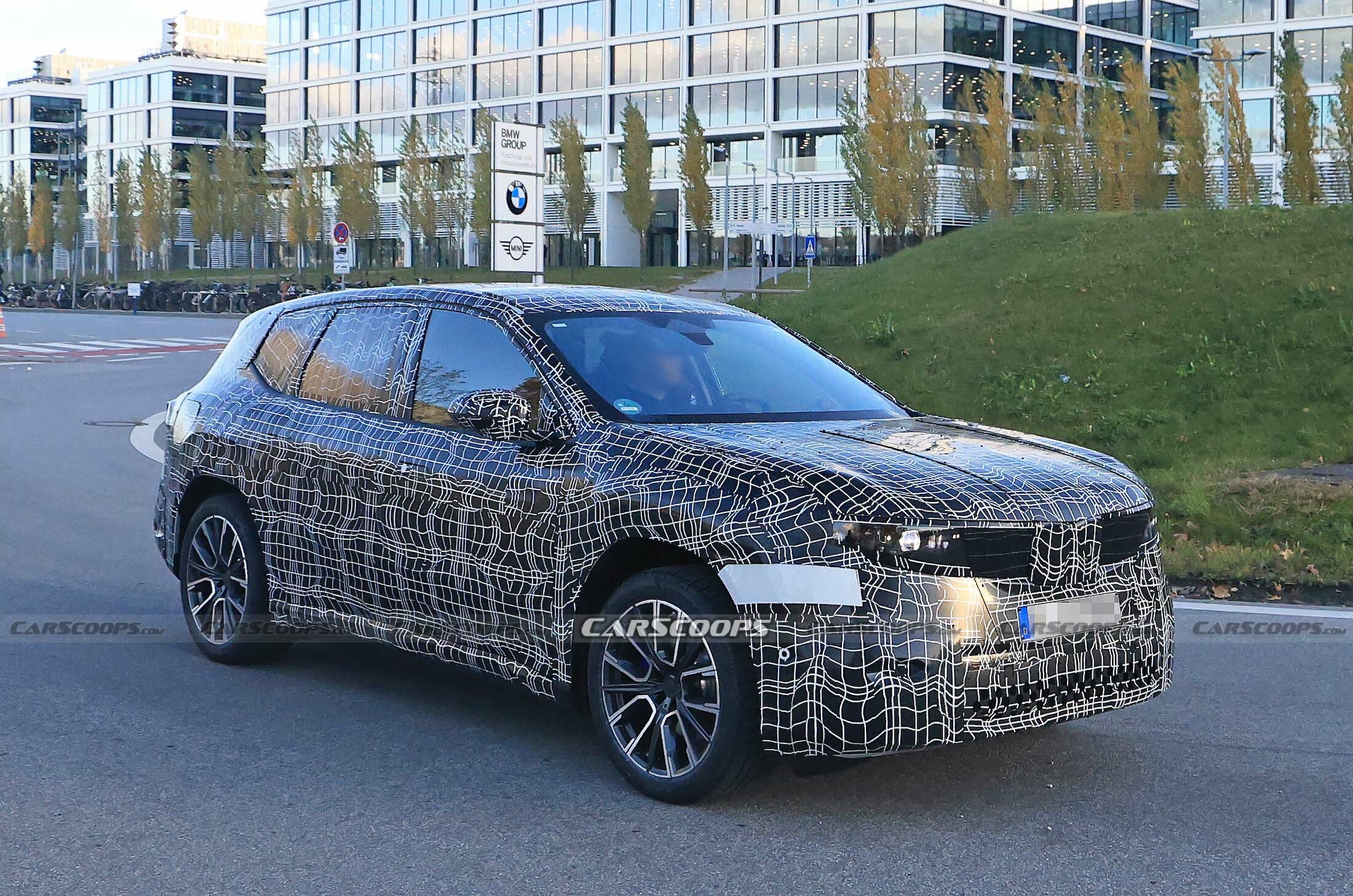 BMW Neue Klasse Electric SUV Spied For First Time | Carscoops