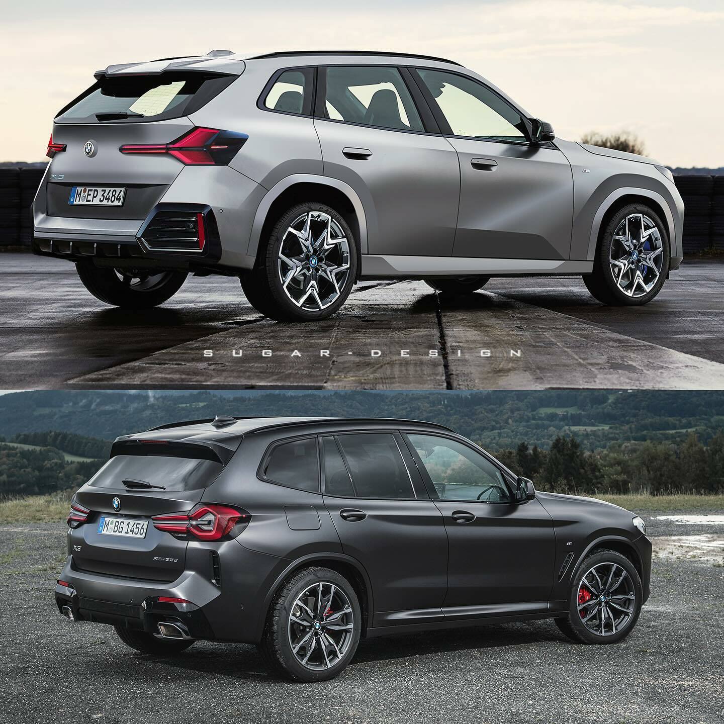 Photo Comparison: Old vs. New BMW X3