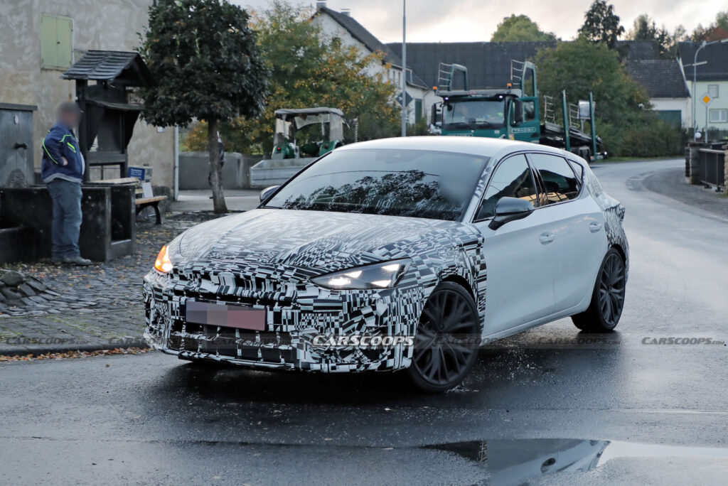 2024 Cupra Leon Almost Ready To Reveal Tavascan-Style Face