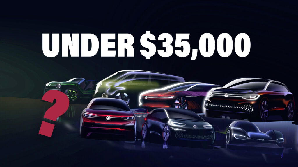  VW To Launch Sub-$35,000 EV In The U.S. By 2027