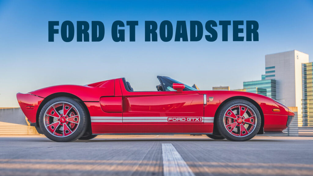  The Sky’s The Limit When Pricing This Rare Ford GTX1 Roadster