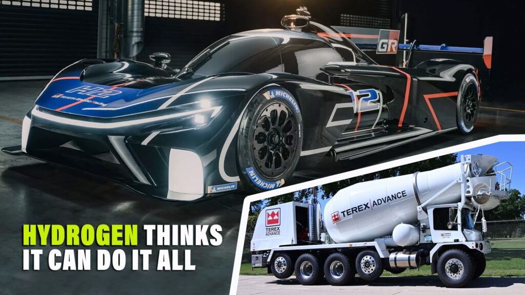  Hydrogen, Not Electricity, Could Be The Future Of Everything From Motorsport To Trucking