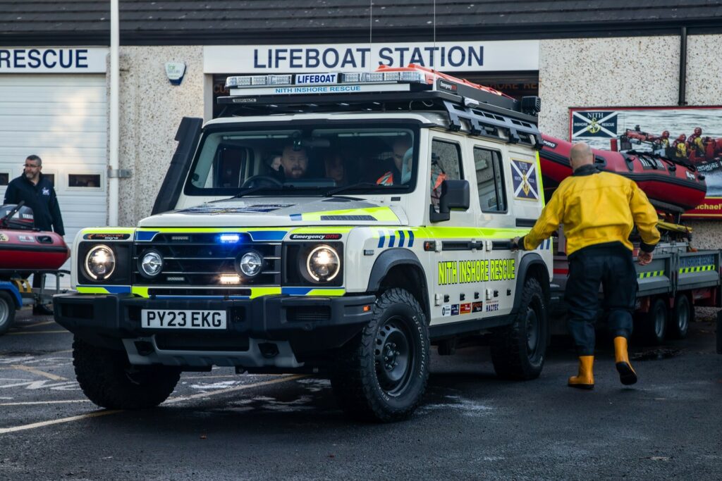 Ineos Grenadier Deployed As Search And Rescue Vehicle