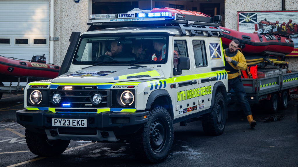 Ineos Grenadier Deployed As Search And Rescue Vehicle