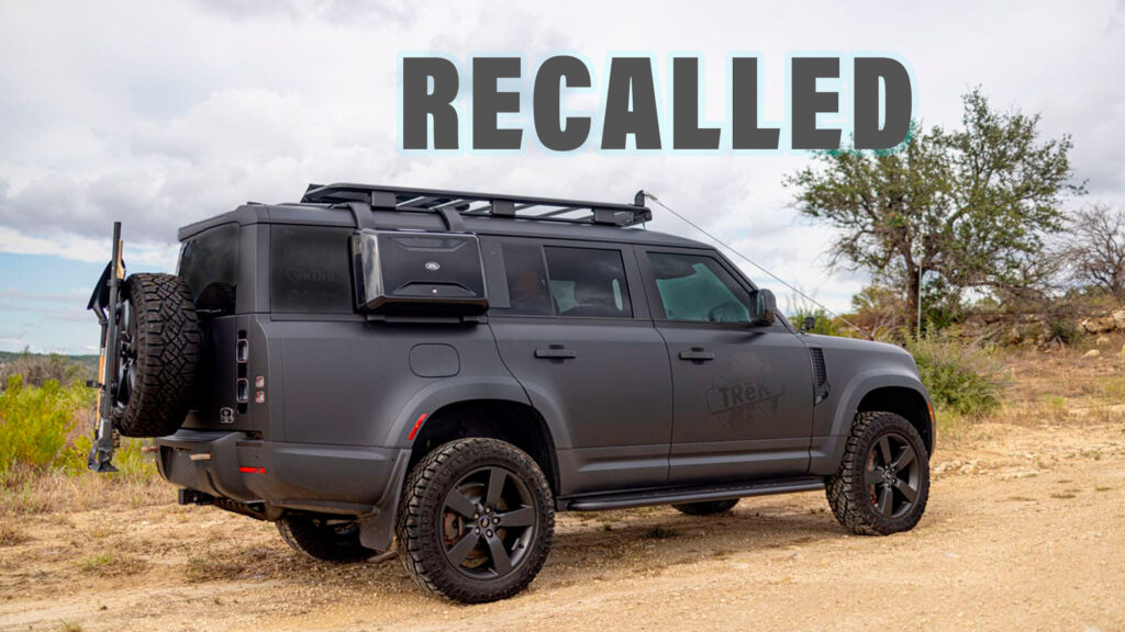  Land Rover’s Defenders From TReK Off-Road Competition Can’t Catch A Brake Leading To Recall