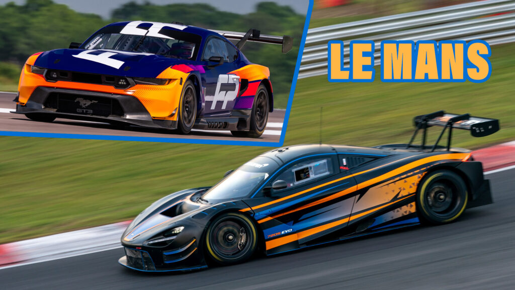  McLaren 720S GT3 Evo Will Battle Ford Mustang GT3 At Le Mans 2024