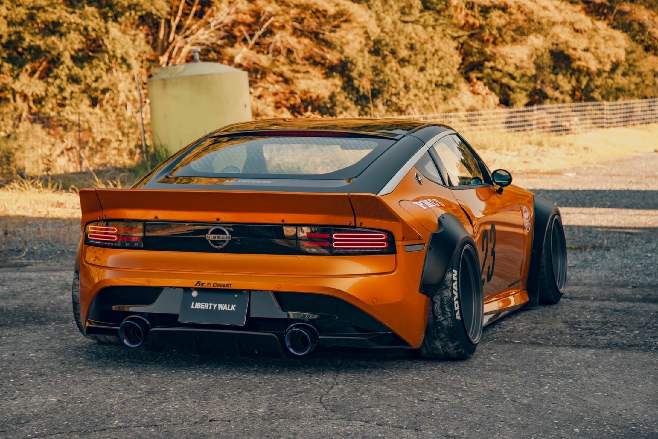 Liberty Walk Gives New Nissan Z A Widebody Tune With A Twist Of