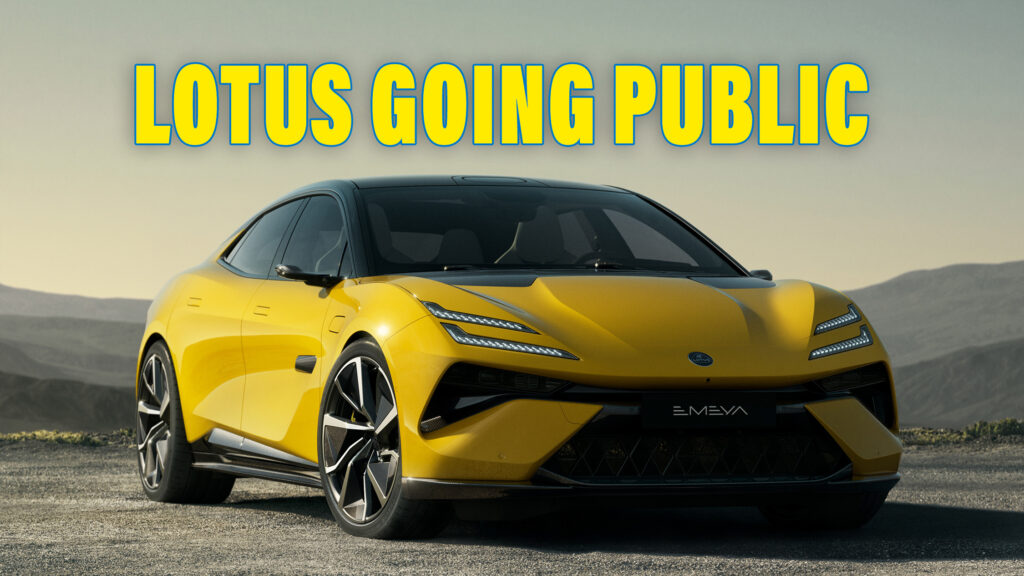  Lotus Tech Secures $870 Million Investment Before It Goes Public On The Nasdaq