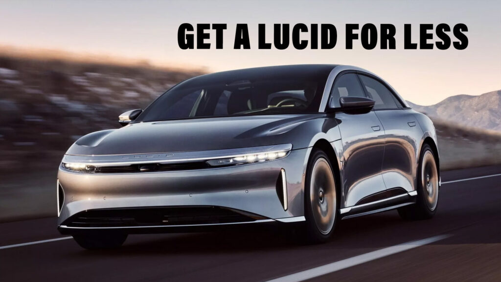  Something In The Air? Lucid Reportedly Cuts Prices Up To $10,000