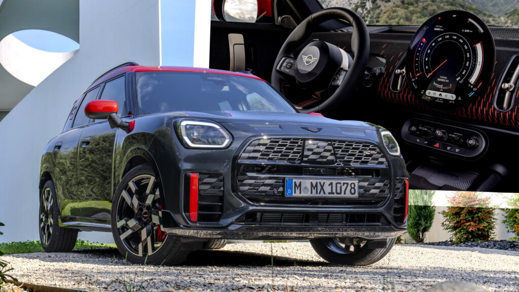  2025 Mini John Cooper Works Countryman Gets Jacked With 312 HP And Costs $46,900