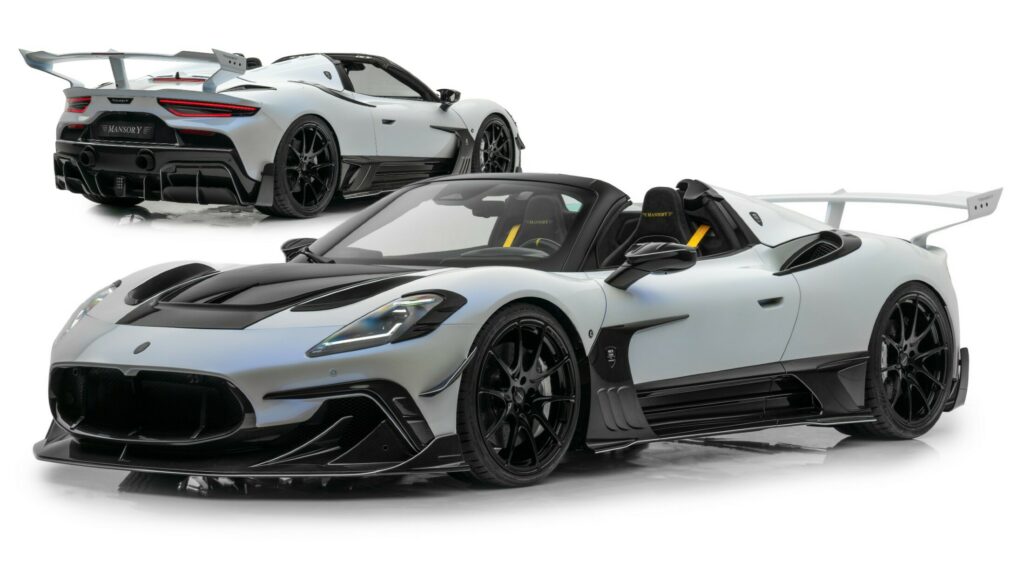  Mansory’s Kit For The Maserati MC20 Looks Even Wilder In The Drop-Top Cielo