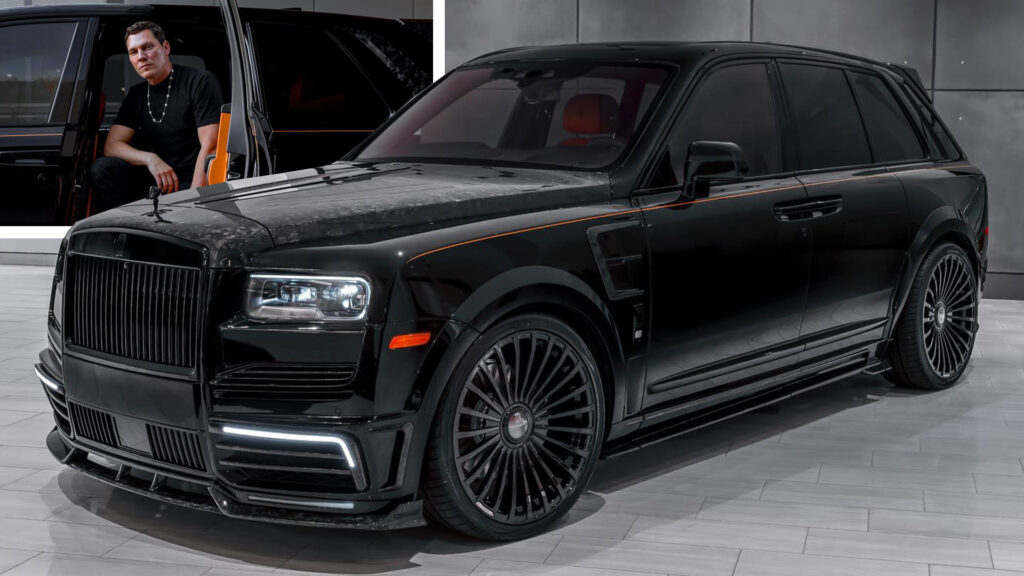 Lil Uzi Vert Rolls-Royce Cullinan Vert Edition