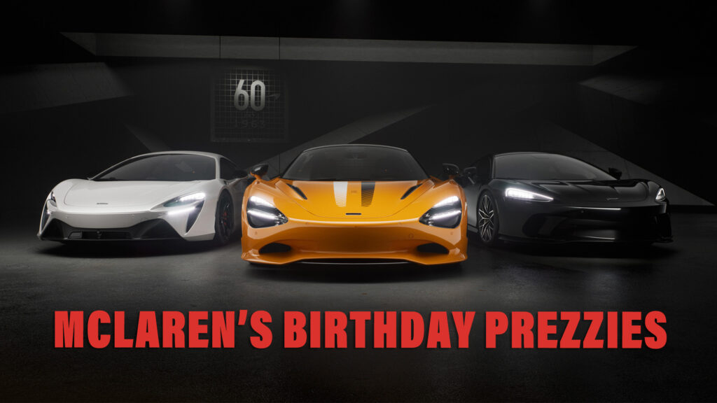  McLaren Celebrates 60th Anniversary With Color Schemes Recalling Greatest Motorsport Moments