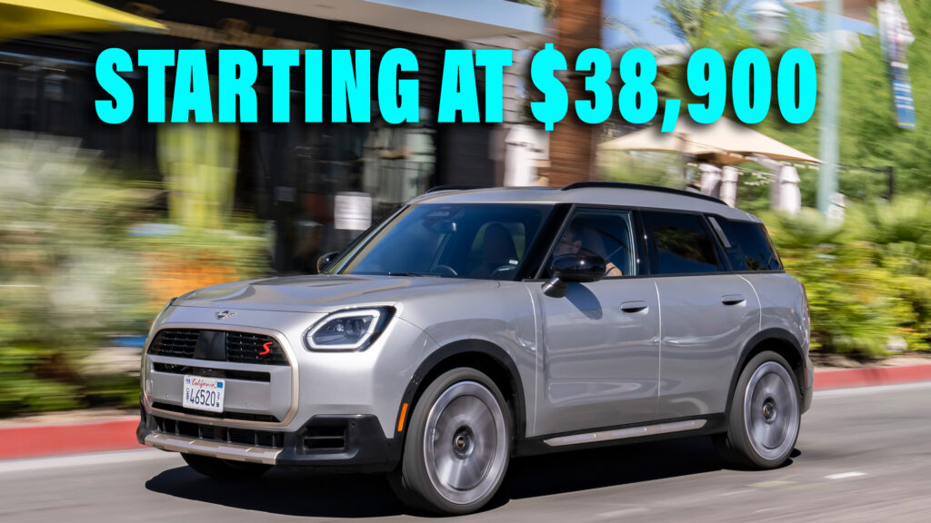  2025 Mini Countryman Kicks Off From $38,900 In The U.S. With 241 HP S ALL4