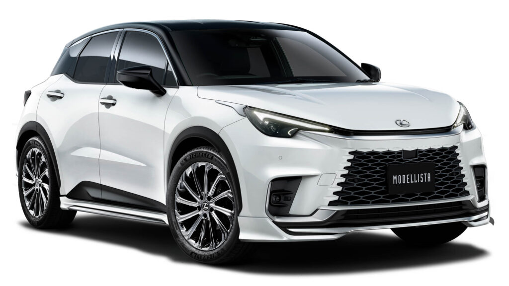  Modellista Adds Some Fire To The Lexus LBX Baby SUV