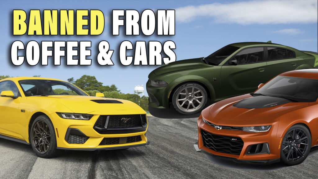  Was Texas Coffee & Cars Justified To Ban Mustangs, Chargers, And Camaros Over Burnouts?