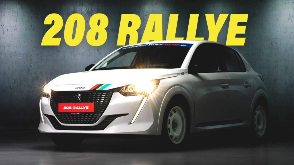  Peugeot 208 Rallye Is An Unofficial Dealer Special Edition Bathed In Nostalgia