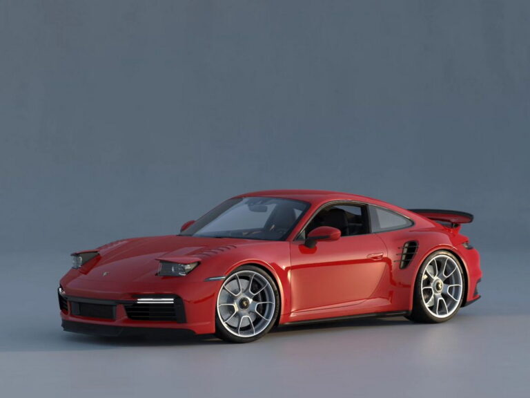 Retro 992 Retro-Futuristic Porsche 992 Turbo Render Reimagines The Iconic ...
