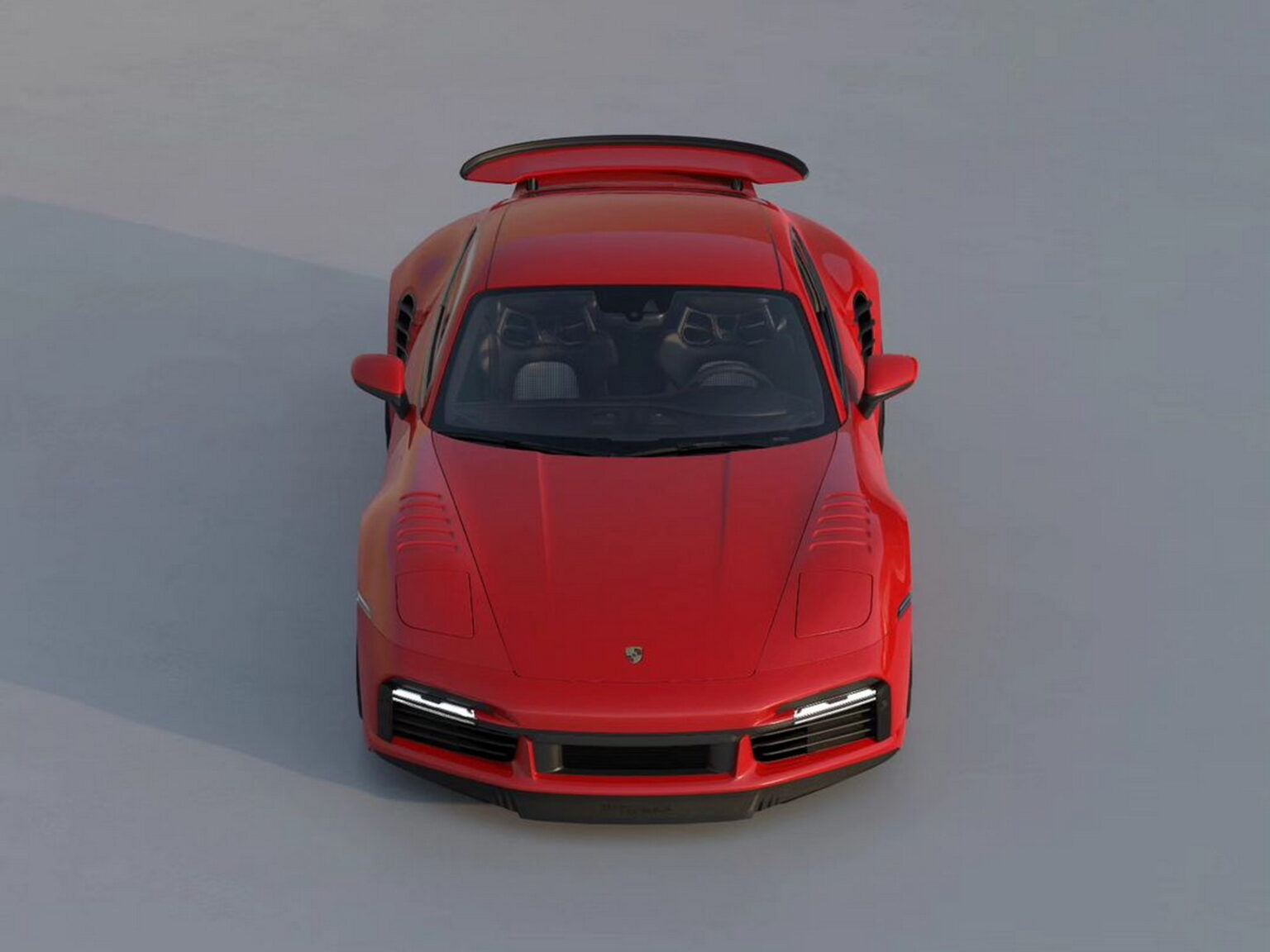 Retro 992 Retro-Futuristic Porsche 992 Turbo Render Reimagines The Iconic ...