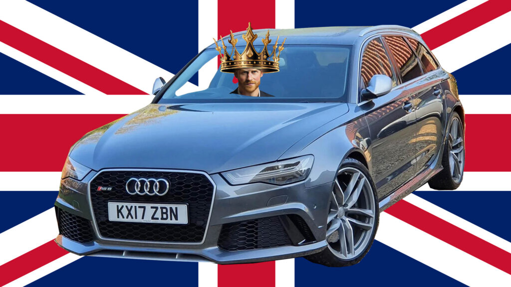  Royal Harry’s Audi RS6 Can Be Yours For The Princely Sum Of $52k
