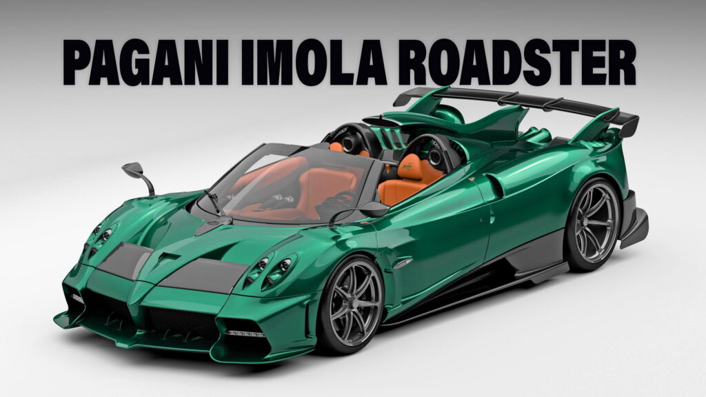 Pagani Imola Roadster Provides 838 HP Of Top-Down Extravagance For 8 Lucky Buyers