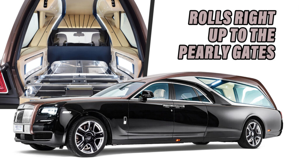  Biemme’s Rolls Royce ‘Ghoster’ Hearse Is Your Luxury Limo Ride To The Afterlife