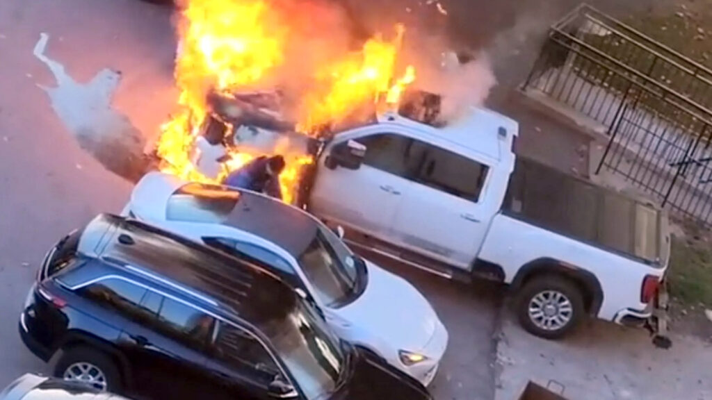  Toronto Man Risks Life To Save His Subaru BRZ From Burning Truck