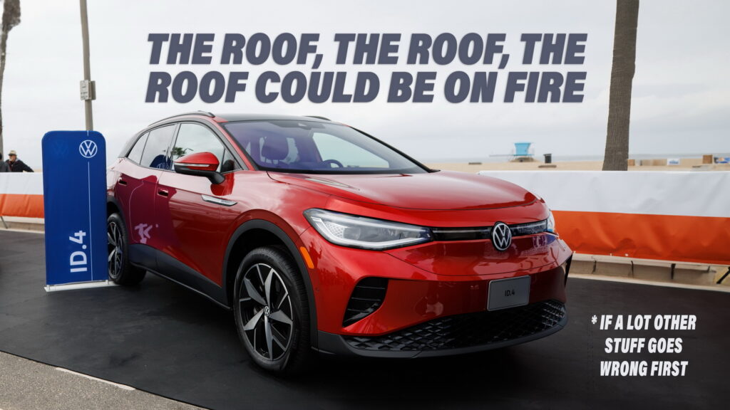  VW Has To Recall 24,000 ID.4s Because Their Sunshades Are… Too Flammable?