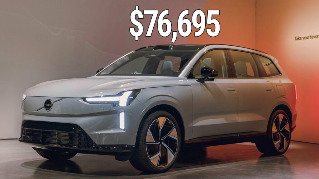  2025 Volvo EX90 Combines Electric Power With Three-Rows For $76,695