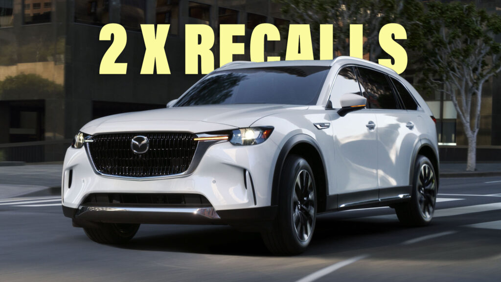  Mazda CX-90 Hit With Two Recalls Over An Overeager Failsafe Mode And Bad Cameras