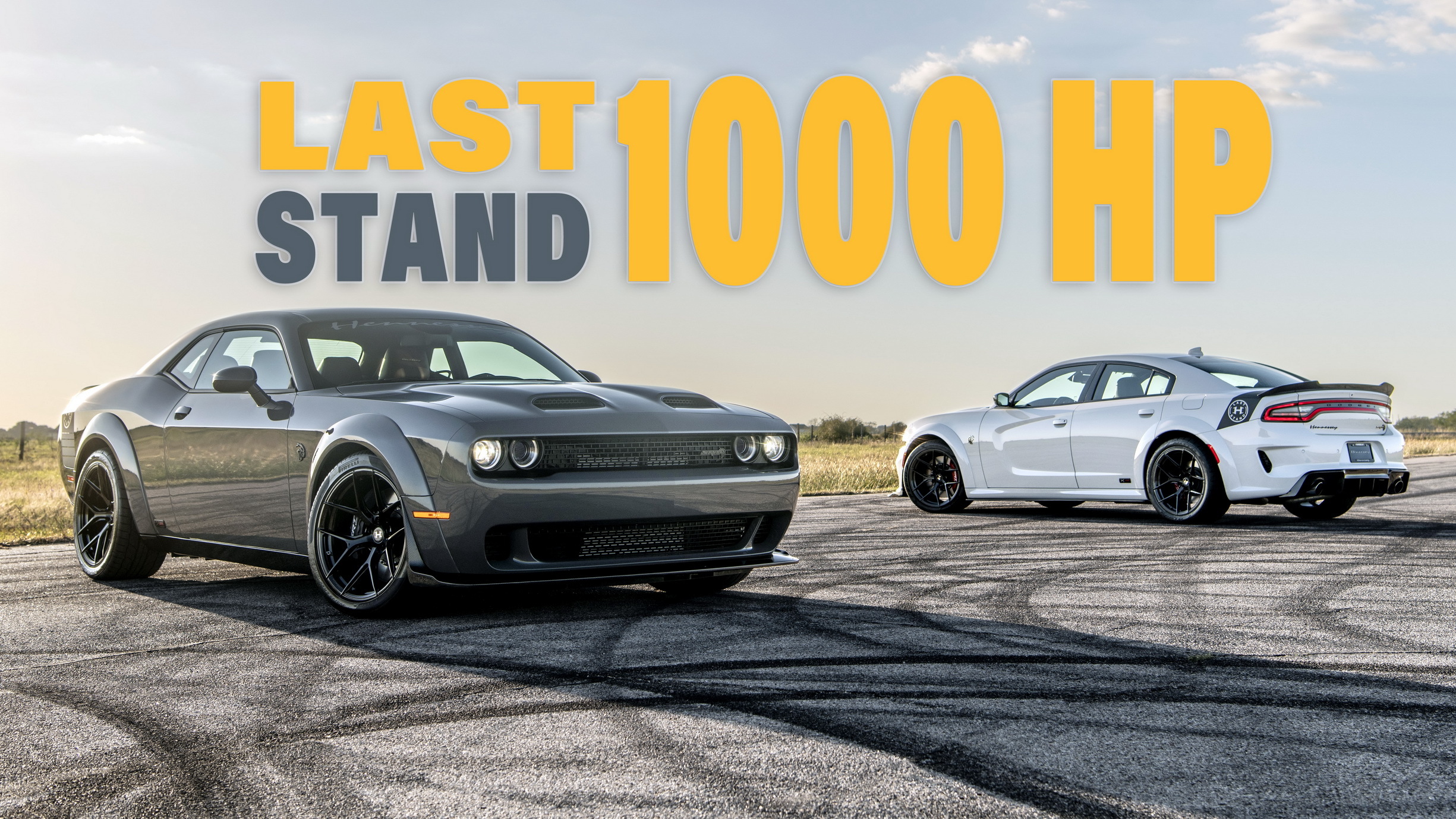 Hennessey Bids Farewell To Hellcat Charger And Challenger With
