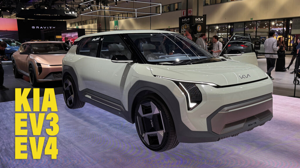  EV3 SUV And EV4 Sedan Concepts Show Kia’s Electrifying Future In LA