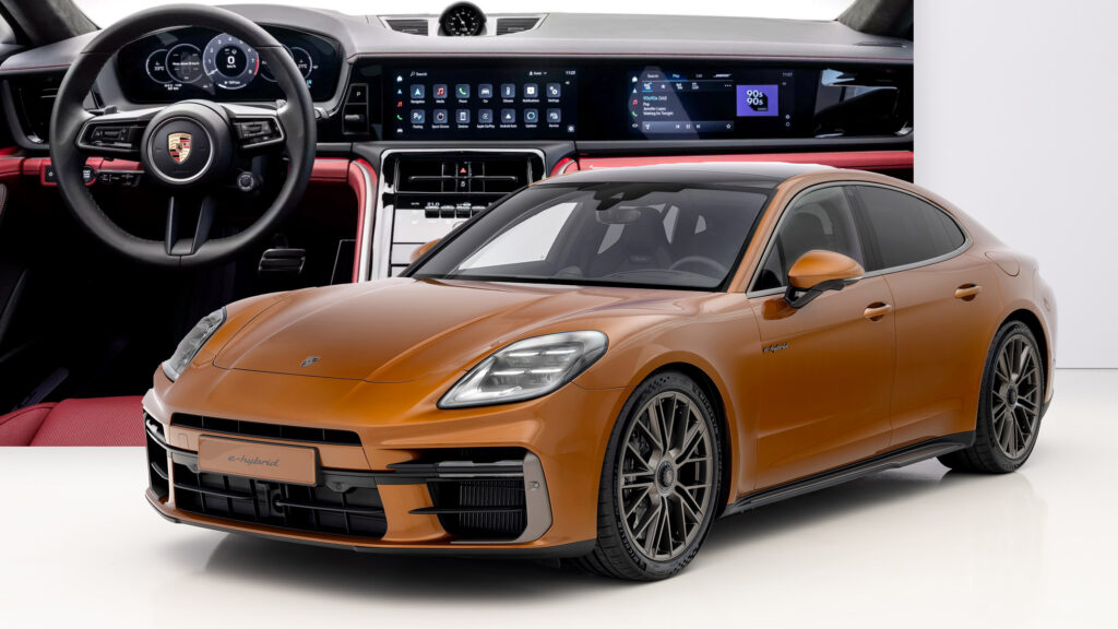  2024 Porsche Panamera Enters Third Generation With A Duckface And Four E-Hybrids