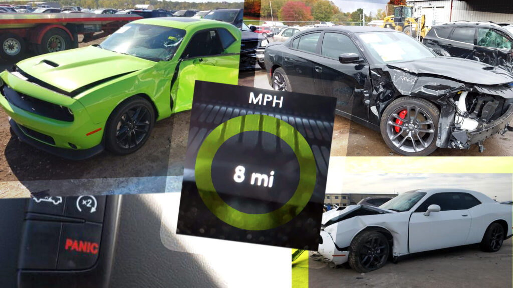  2023 Dodge Challengers And Charger Join The Mustang Club Of Showroom To Salvage In Under 39 Miles