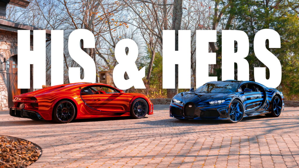  Can You Top This? American Couple Doubles Down On Chiron SS Glory With Twin Bespokes