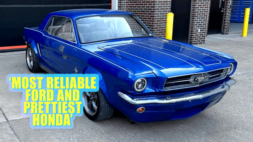  No, This Isn’t A ’65 Mustang But A 2005 Honda Accord