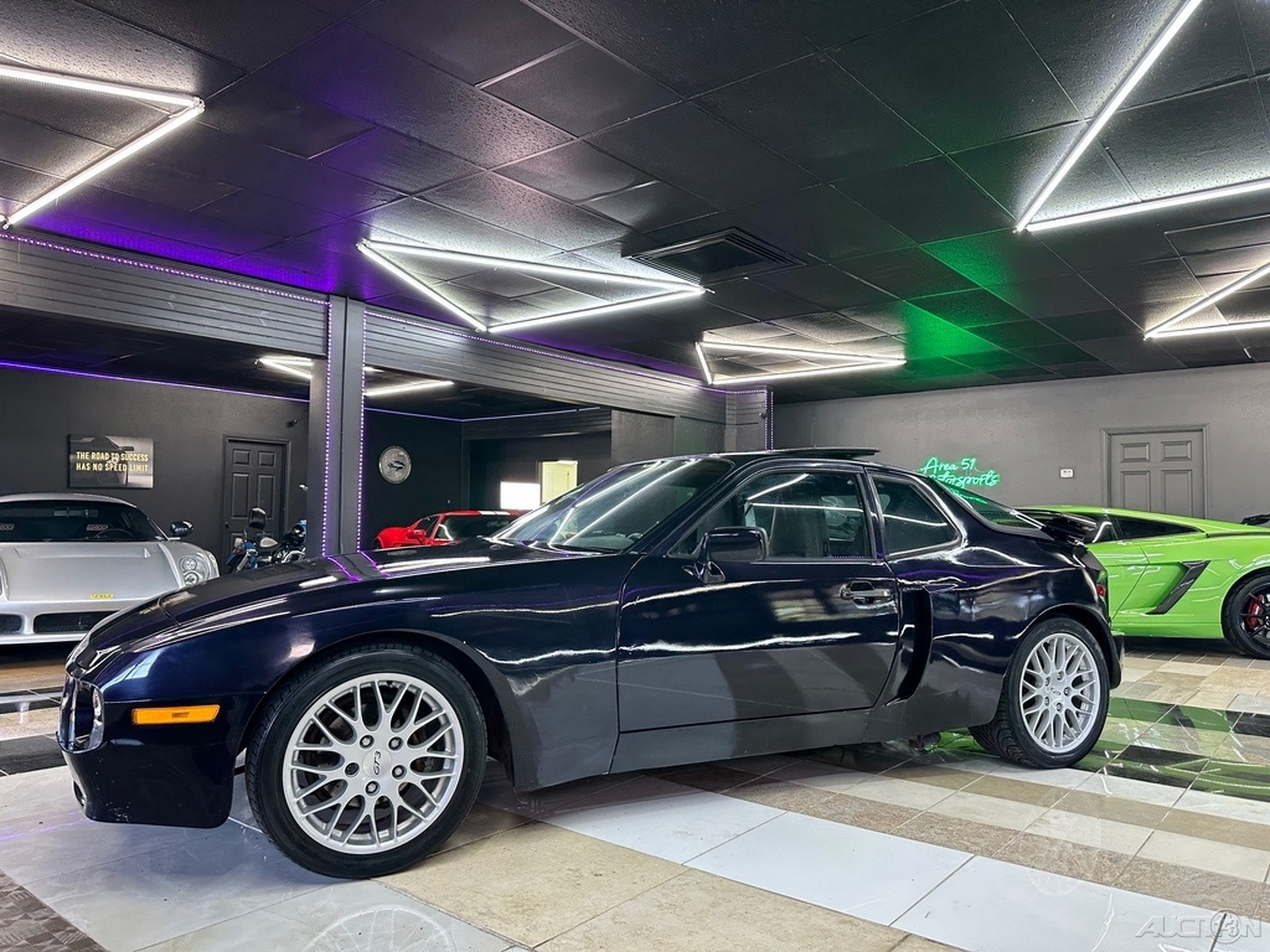 Custom Mid-Engine Porsche 944 With A 400-HP LS V8 Is Up For Grabs