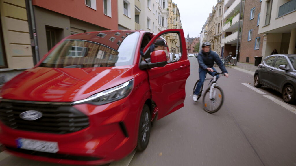  Ford, VW Announce New Warning System To Prevent Occupants From Dooring Cyclists