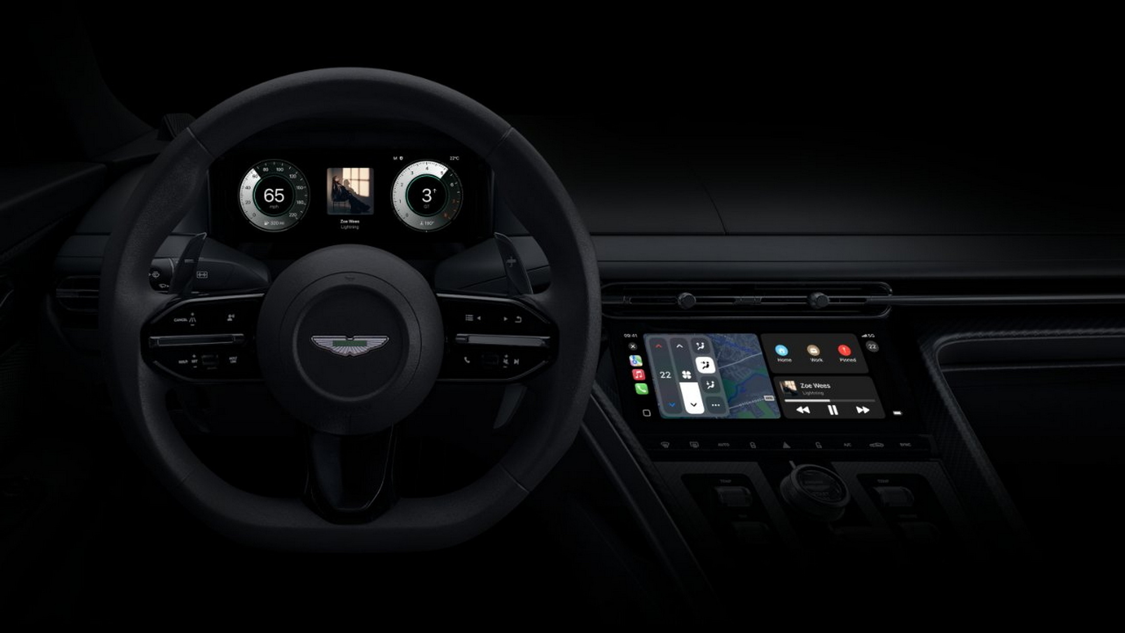 Apple's New Bespoke CarPlay Previewed On Porsche And Aston Martin