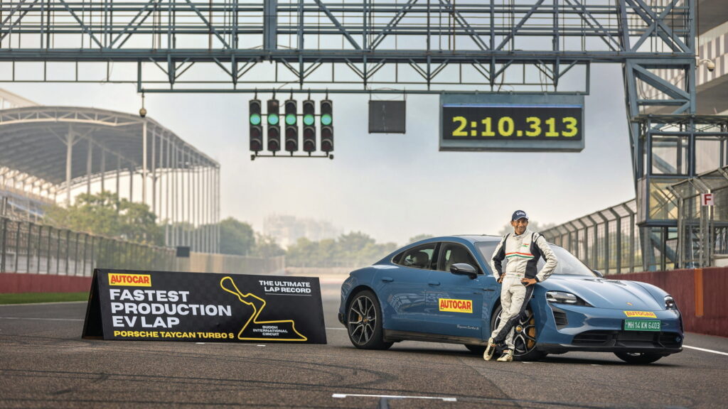  Porsche Taycan And GT3 RS Drop Two Lap Records On Buddh Like It’s Hot