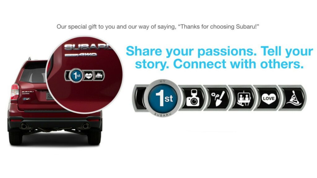 Did You Know That Subaru Still Hands Out Free Pandora Style Charm Badges For Your Car?