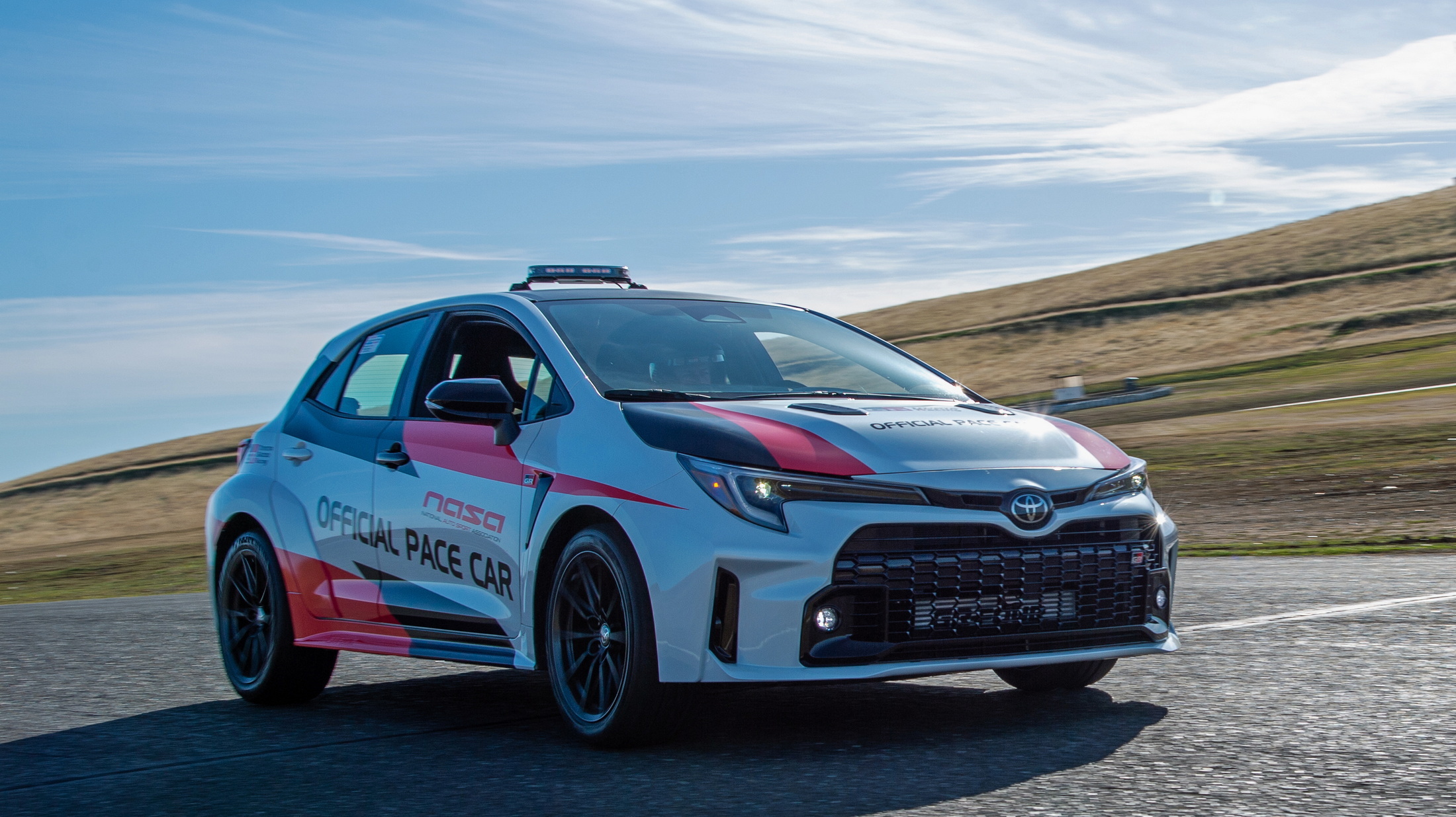 Toyota GR Corolla NASA Pace Car Roars Back Into The Spotlight At PRI ...